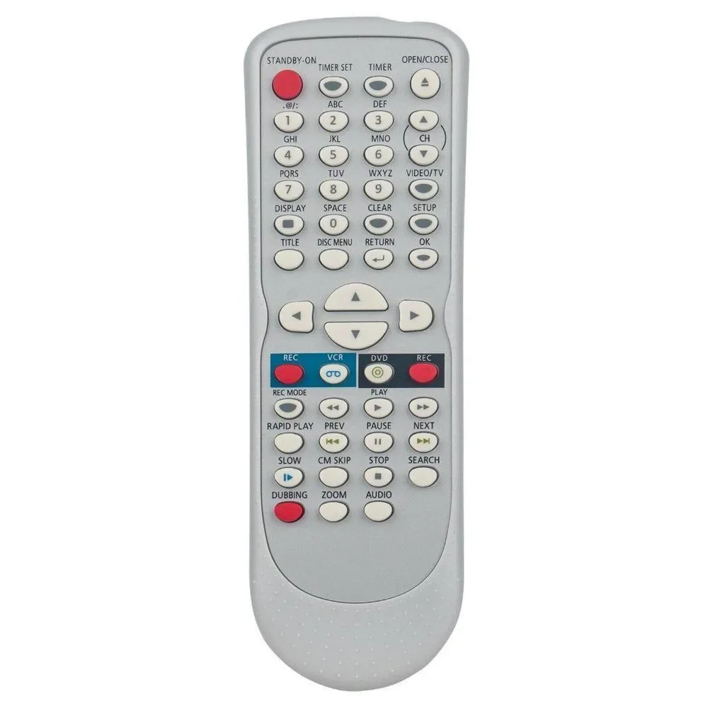 NB654 NB654UD Repalce Remote Control for FUNAI DVD VCR Combo SV2000 WV20V6